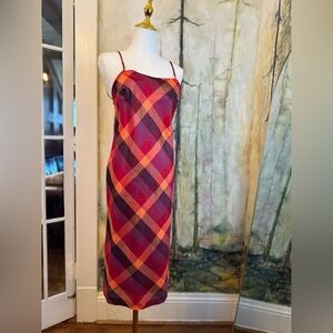 Y2K Vintage esprit plaid dress size 1/2 (size 1 - size 2)